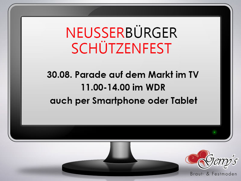 Neusser Bürger Schützenfest 2015 im Fernsehen