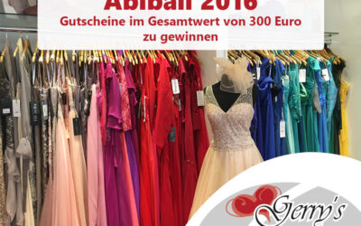 Abiball 2016 – Gewinne einen von 3 Gutscheinen für Dein perfektes Abiball-Kleid!