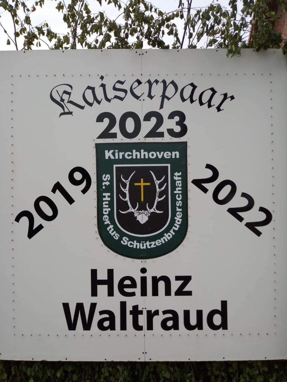 Schützenfest / Kaiserfest 2023 - Kirchhoven / Heinberg - Kaiserpaar