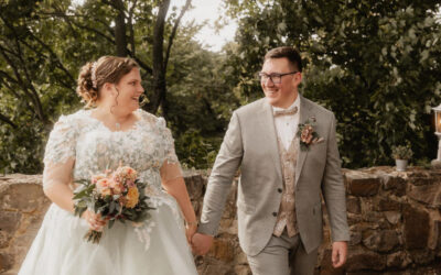 Märchenhochzeit auf Burg Wilhelmstein – Biancas Traumkleid von Gerry’s Brautmoden