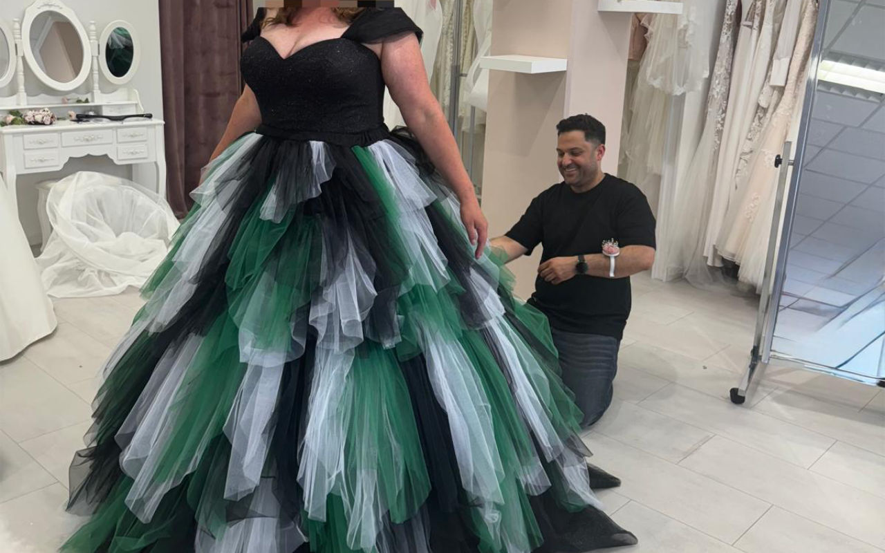 Borussia Mönchengladbach Kleid für Schützenkönigin